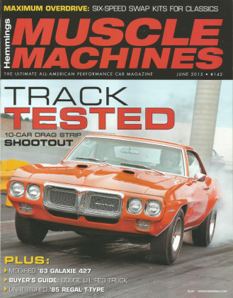 HEMMINGS MUSCLE MACHINES 2015 JUNE - T-TYPE, LS6, Lil Red, 427 500XL